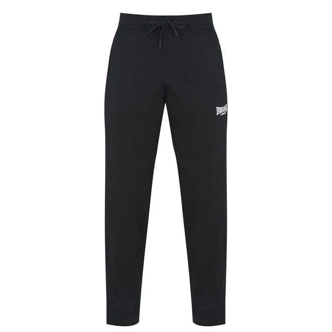 Black lonsdale Mens Lightweight Joggers - Get The Label