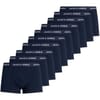 Mens Solid 10 Pack Boxer Trunks