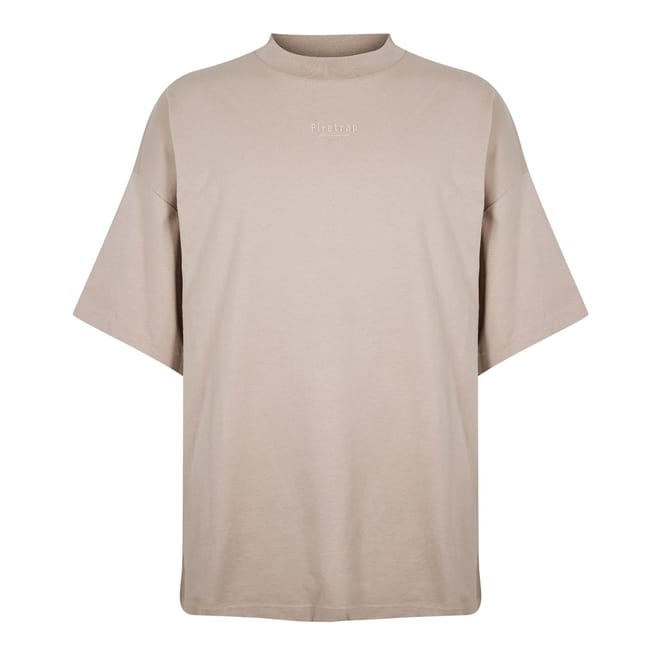 Tonal Mock Neck Regular Fit T-Shirt