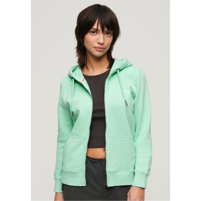 Hooded Regular Fit Sweatshirt Jacket