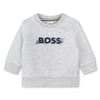 Crew Neck Text Graphic Sweatshirt
