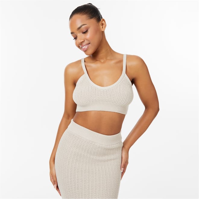 Stitchy Knit Bralette