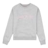 Kids Girls Script Crew Neck Sweatshirt