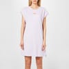 Crew Neck Mini T-Shirt Dress