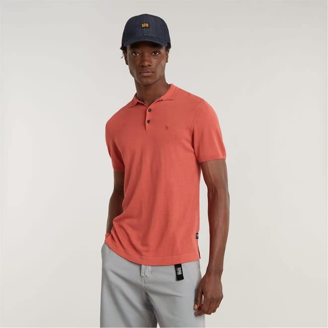 Knitted Regular Fit Polo Shirt