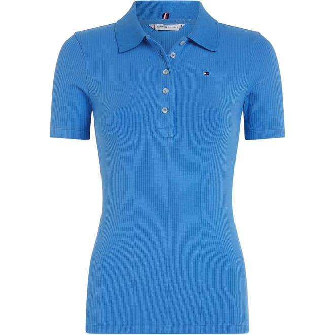 Ribbed Slim Fit Short Sleeve Shirt