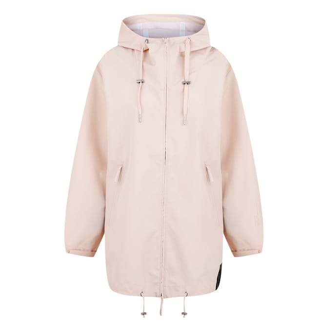 Hooded Relaxed Fit Windbreaker Jacket