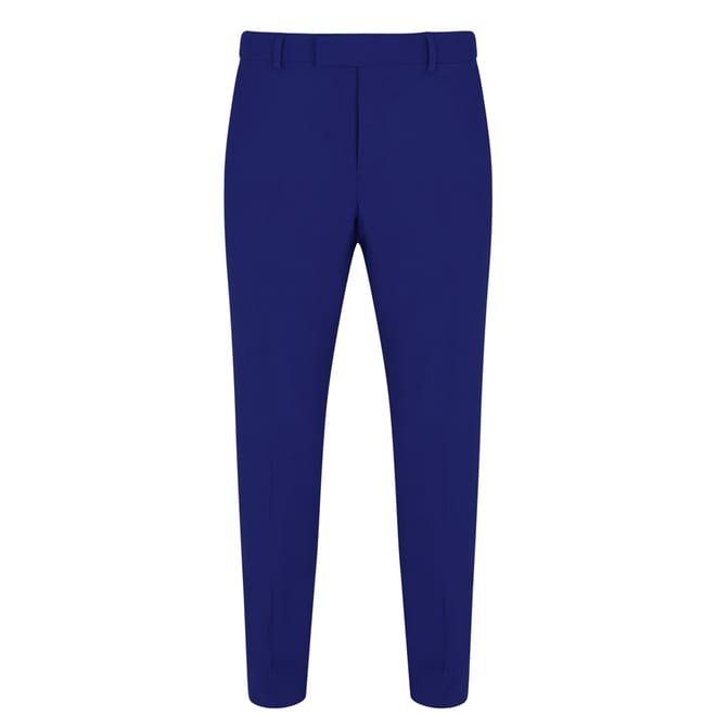 Slim Fit Suit Trousers   Italian Fabric