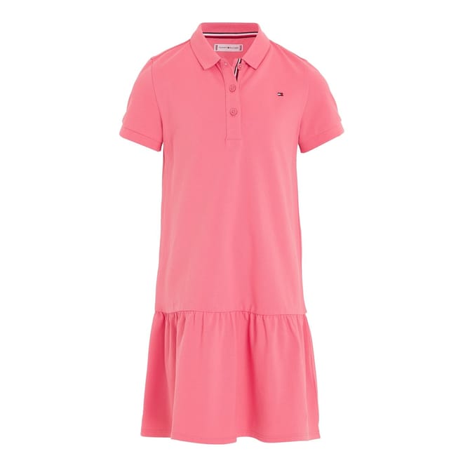 Dropped Waist Polo Dress