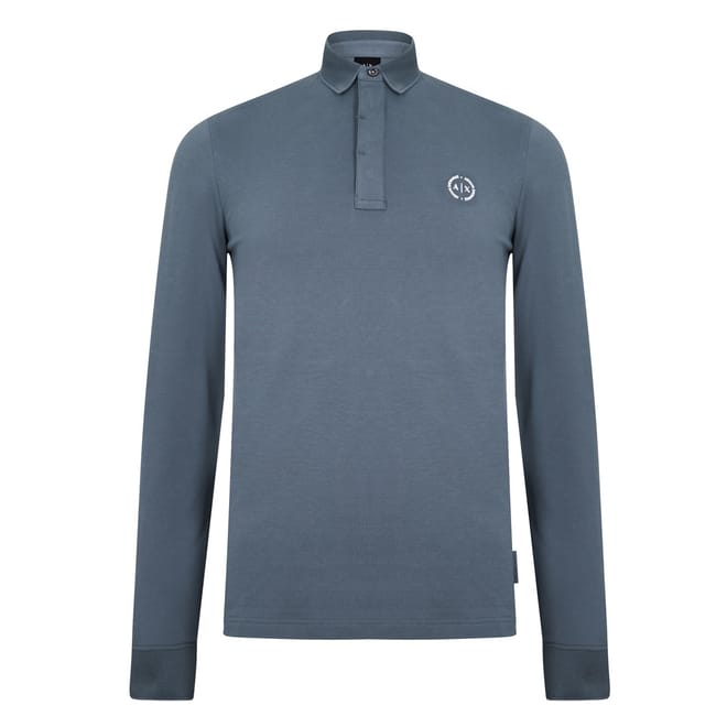 Sleeve Pique Polo Shirt