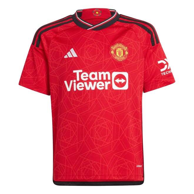 Manchester United Home Shirt 2023 2024 Juniors