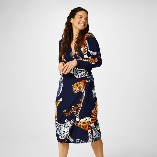 Kimono Wrap Dress