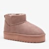 Girls Low Ankle Flatform Boot