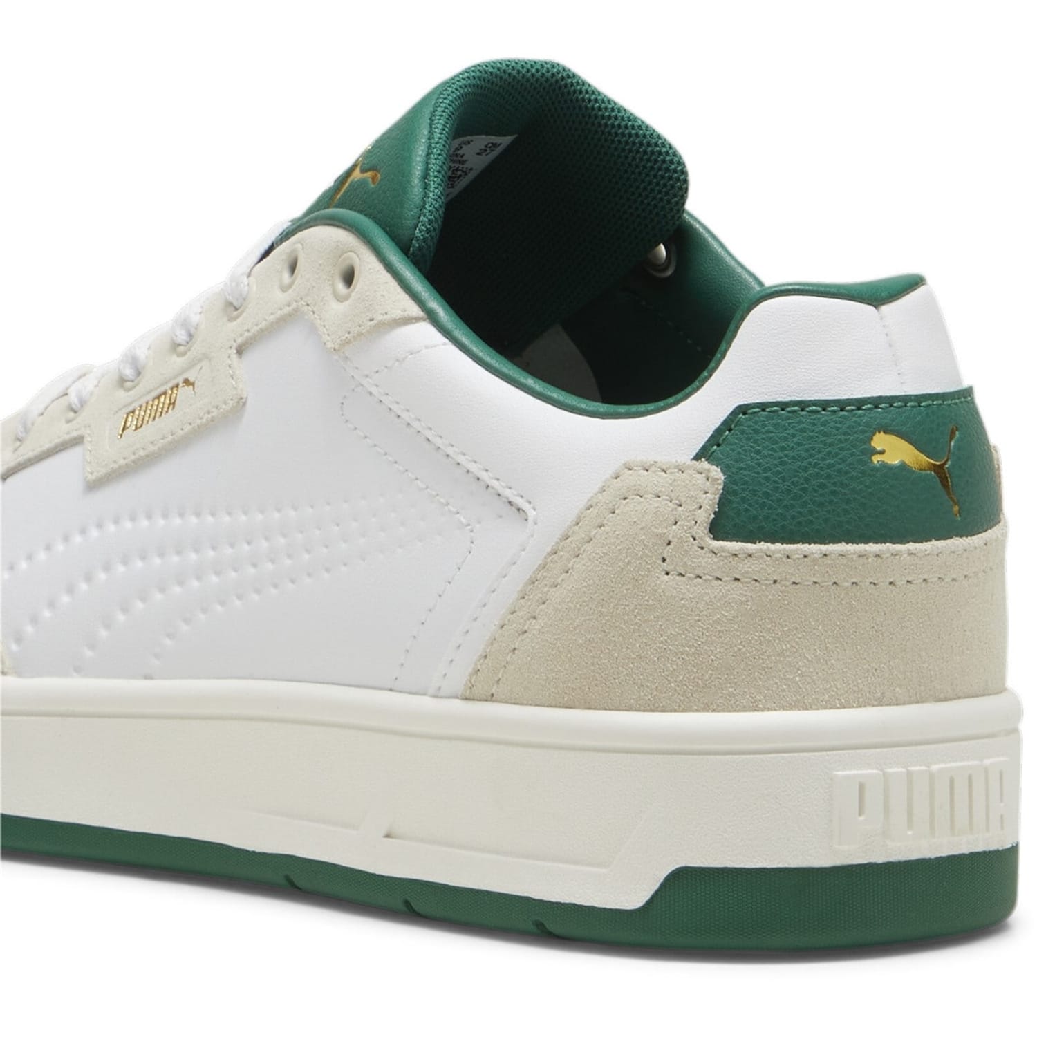 White Puma Court Class Lux Trainers Get The Label