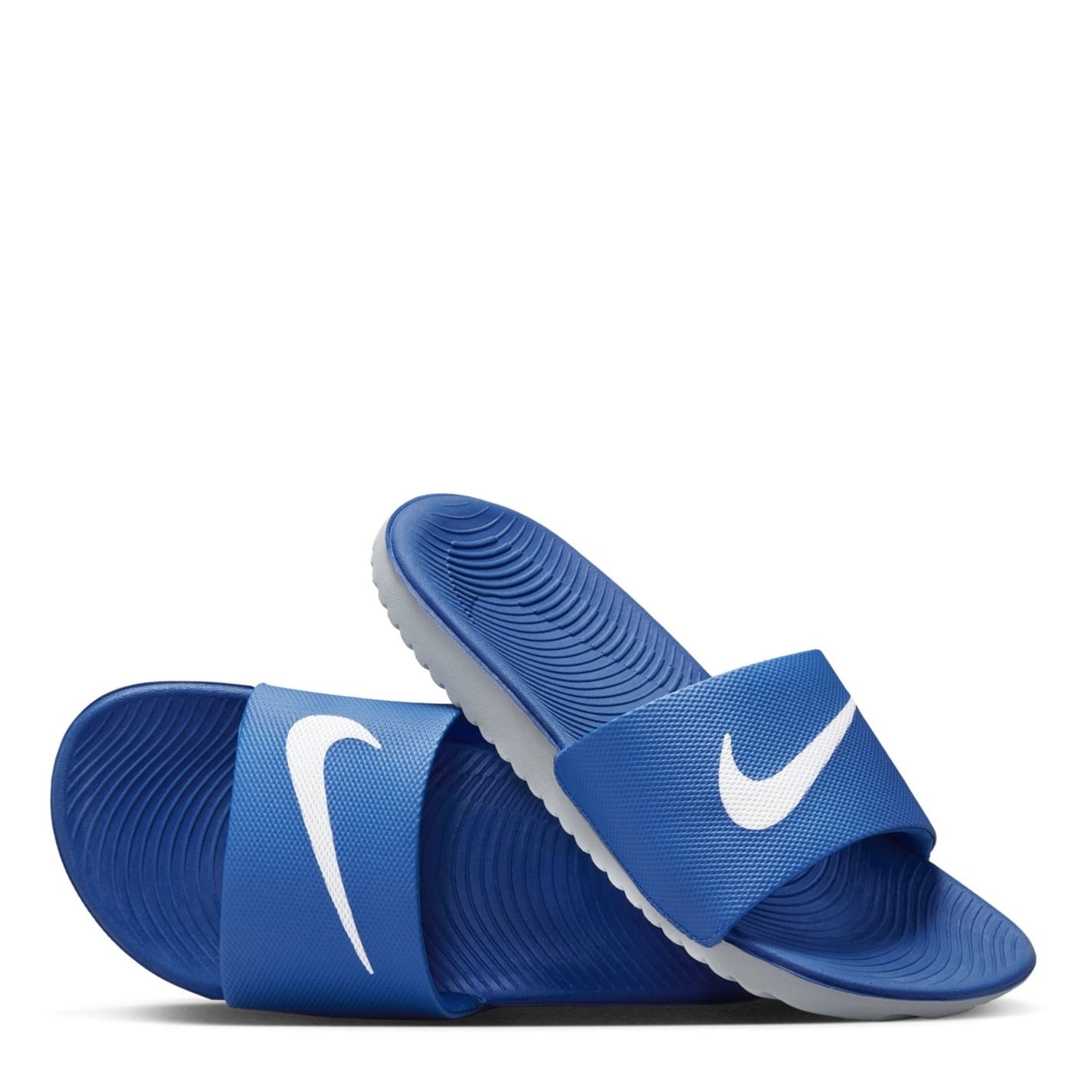 Nike kawa slide junior blue online