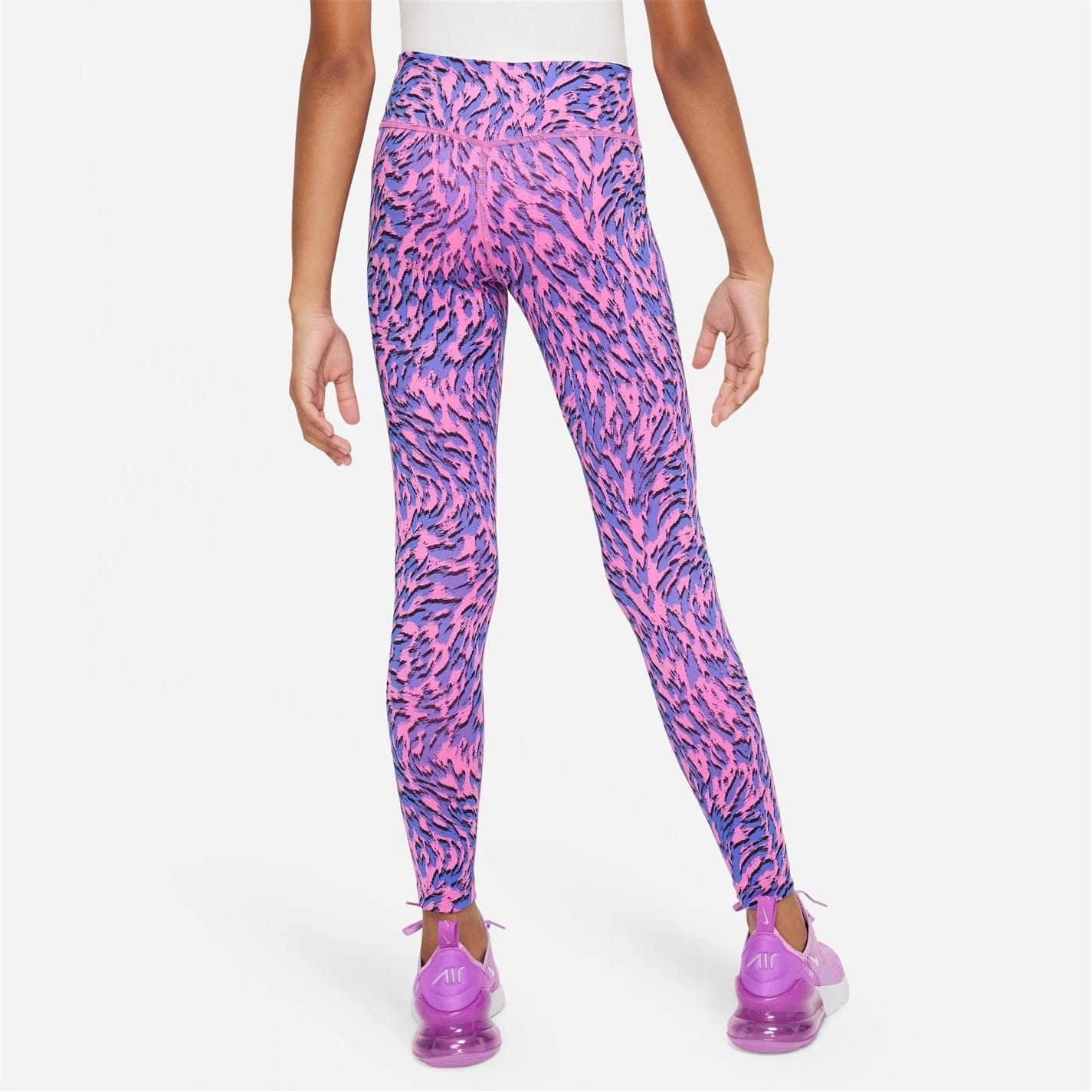 Black and pink nike leggings best sale