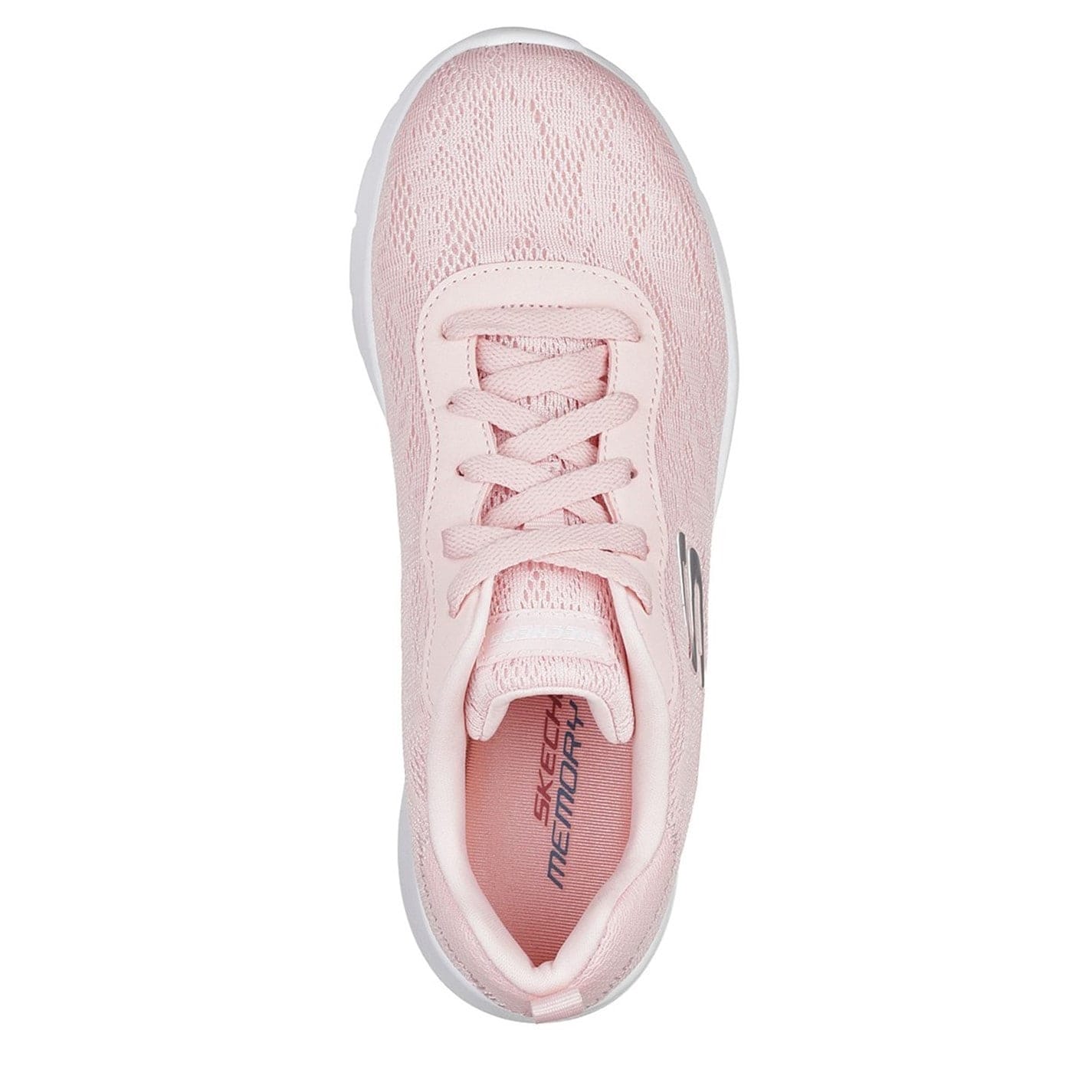 Pink Skechers Dynamight 2.0 Homespun Ladies Trainers Get The Label