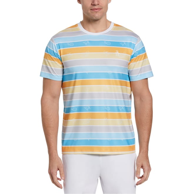 Striped Crew Neck Regular Fit T-Shirt