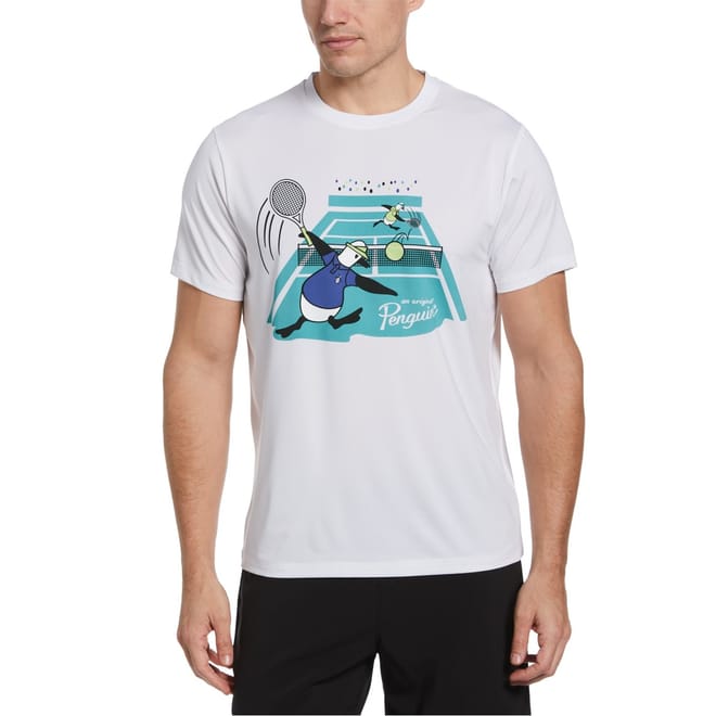 Penguin Graphic Crew Neck T-Shirt