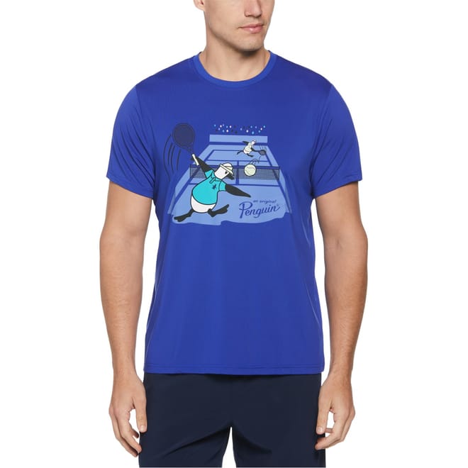 Penguin Graphic Crew Neck T-Shirt