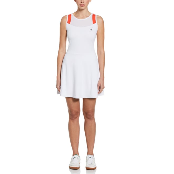 Crew Neck Mini Tennis Dress