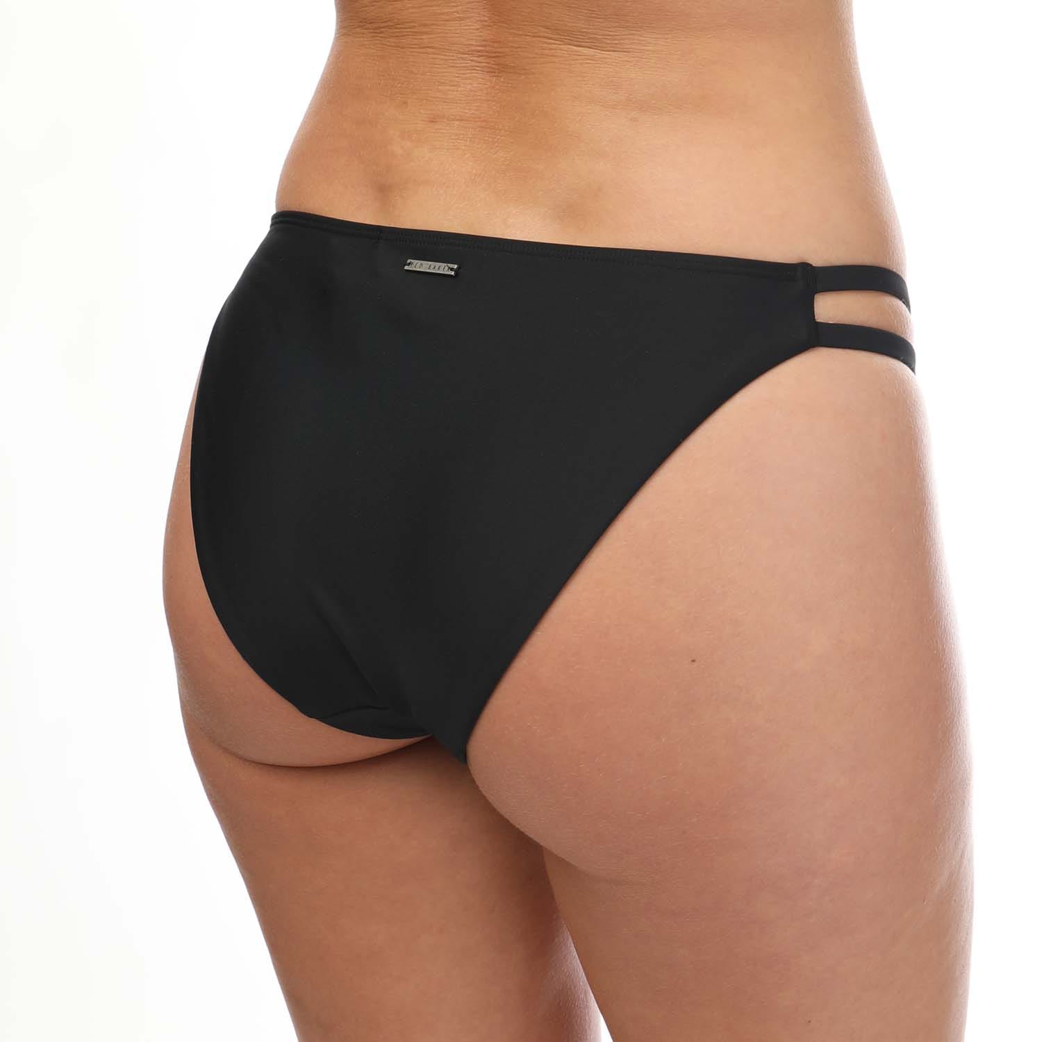 Black Ted Baker Peteel Bikini Bottoms Get The Label