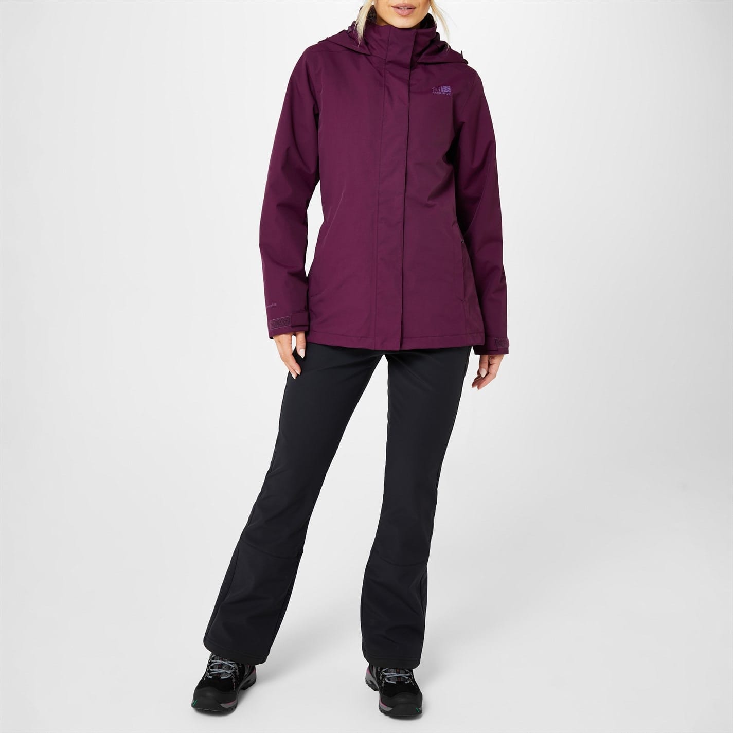 Purple Karrimor 3 In 1 Weathertite Jacket Ladies Get The Label