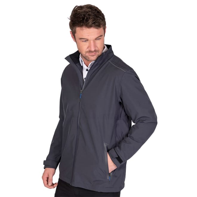 Green Collared Neck Windbreaker Jacket