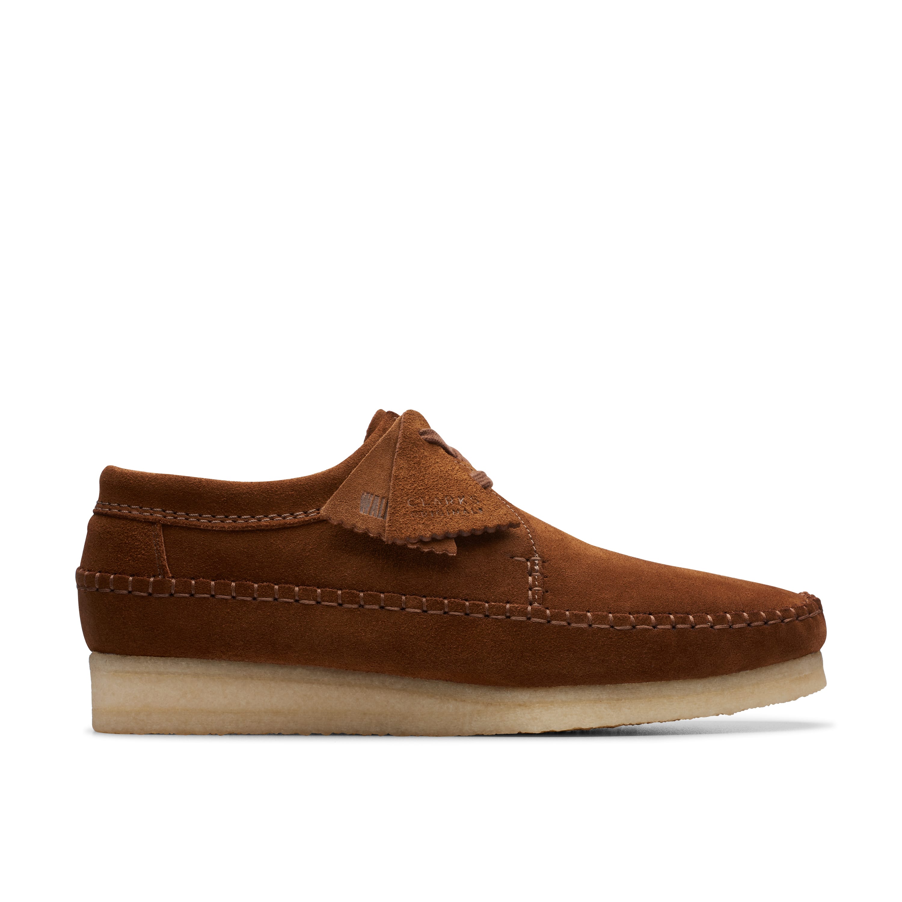 Clarks Men's Weaver Suede - Cola - Brown - Size: 11