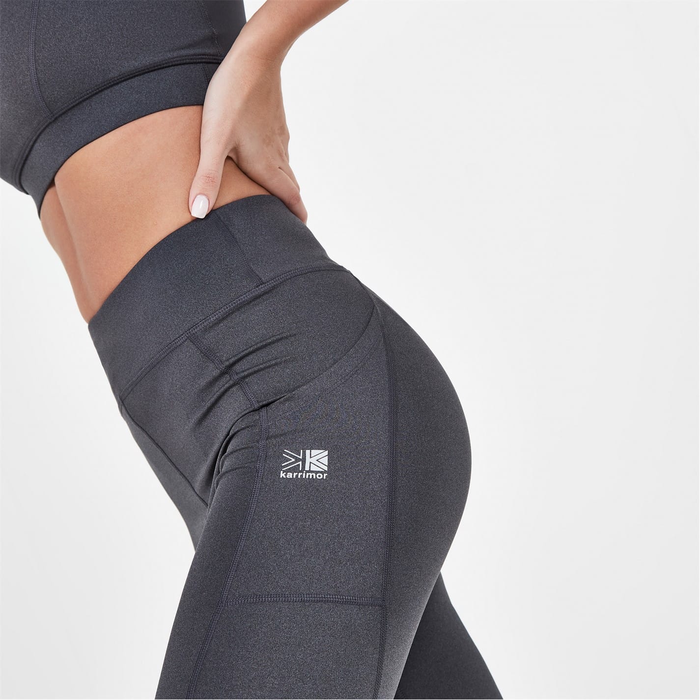 Grey Karrimor Womens Run Tights Get The Label