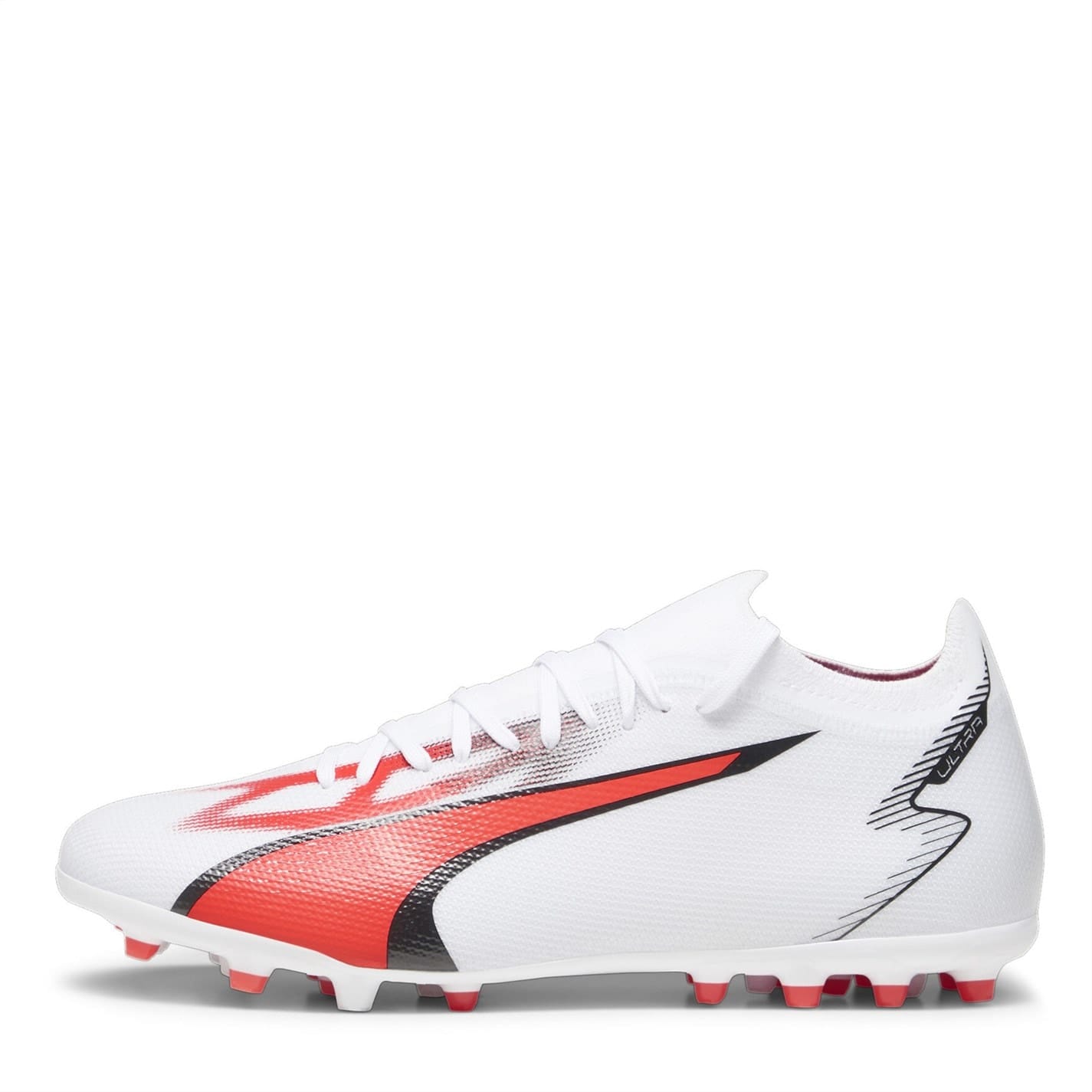 White Puma Ultra Match.3 Mixed Ground Football Boots Get The Label