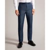 Taylor Heathered Regular Fit Straight Trousers