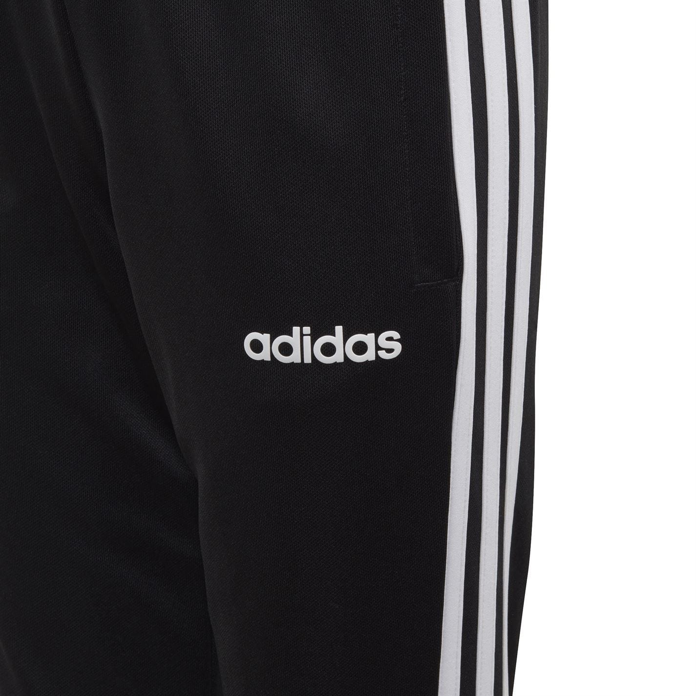 adidas 3 Stripe Sereno Tracksuit Bottoms Infant Boys in Black