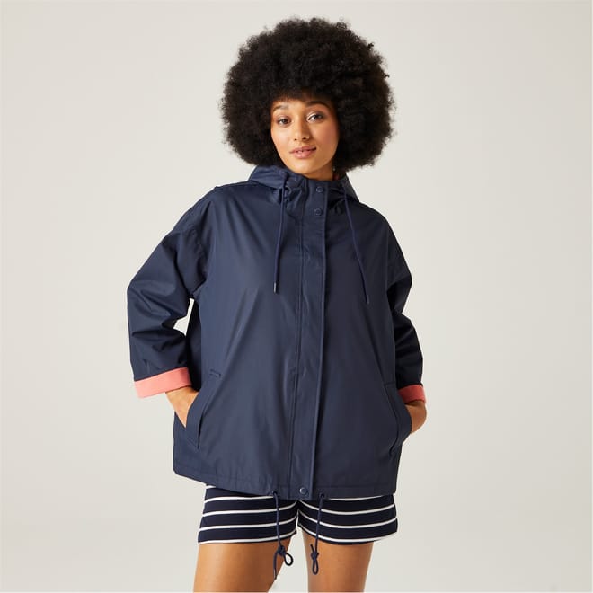 Sarika Hooded Windbreaker Jacket