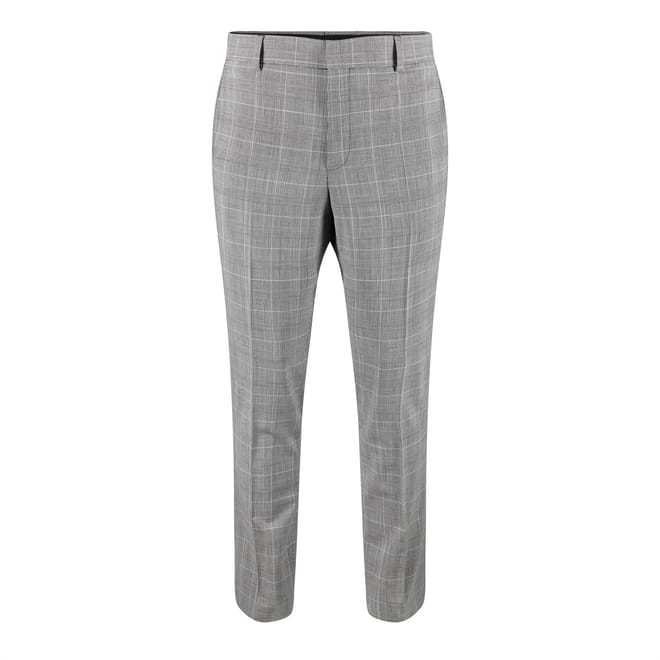 Slim Fit Check Trousers