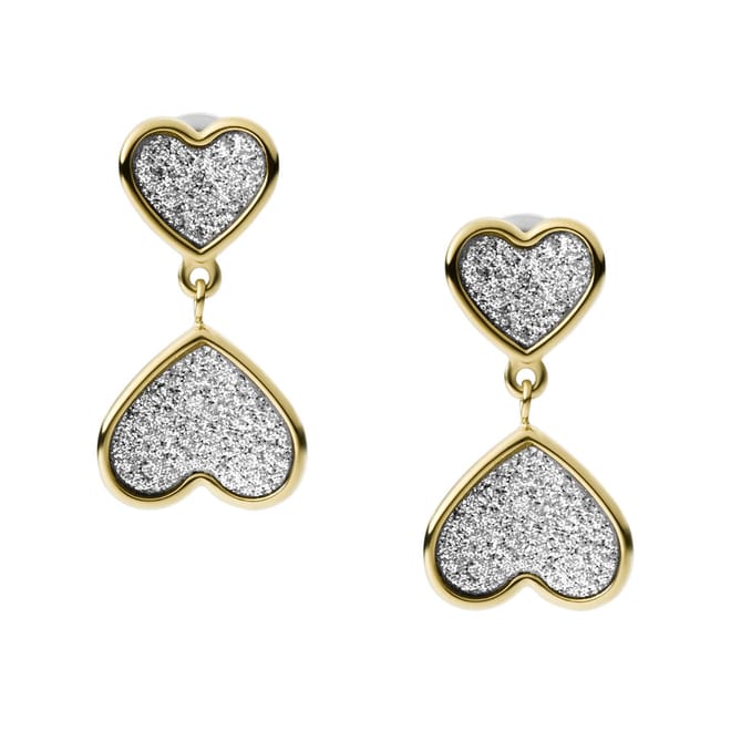 Diamond Heart Drop Earrings Sutton