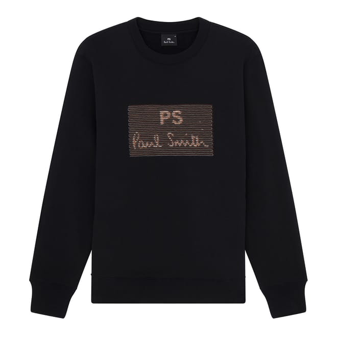 Embroidered Crew Neck Regular Fit Sweatshirt
