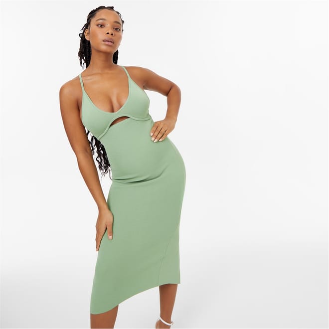 Cut Out Midi Dress