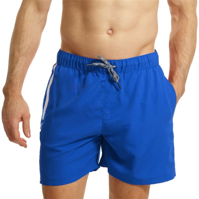 Mens Essentials Verticle Stripe Swimming Trunks