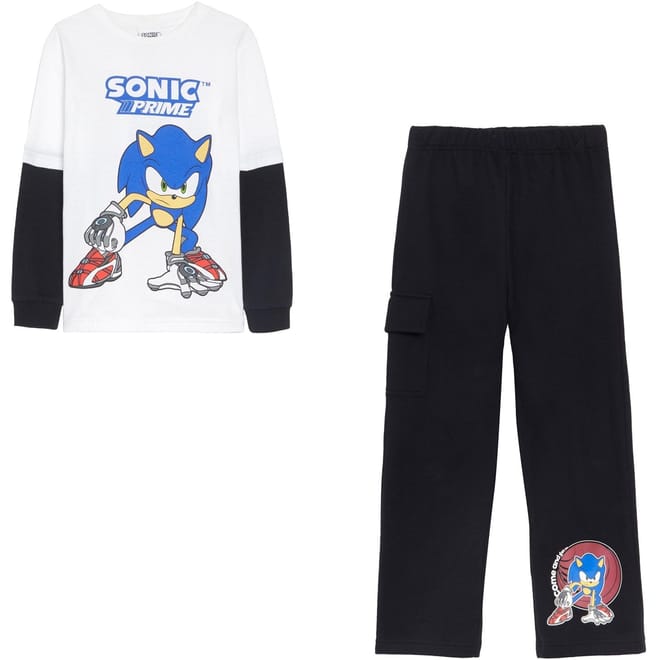 Sonic Long Sleeve Top Pant Set