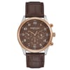 Leather Strap York Analogue Watch
