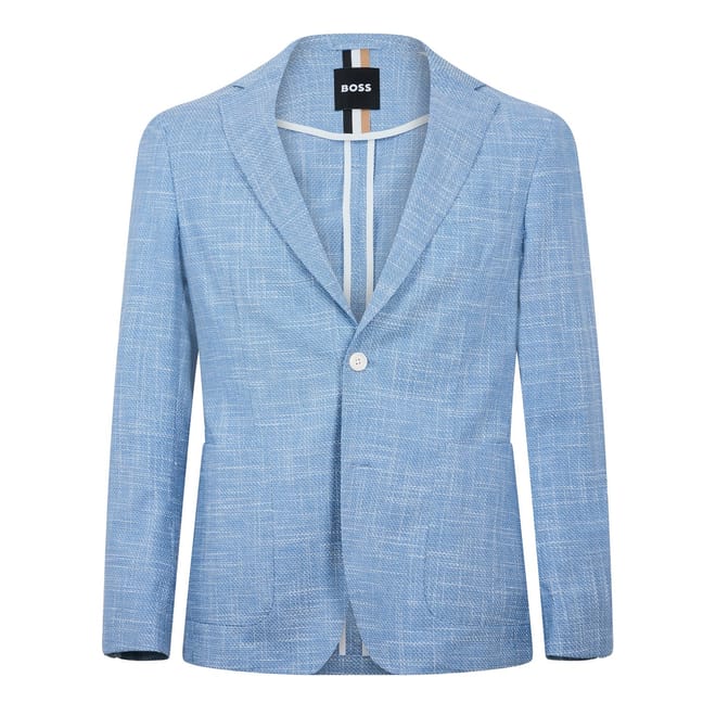 Long Notched Neck Regular Fit Suit Jacket