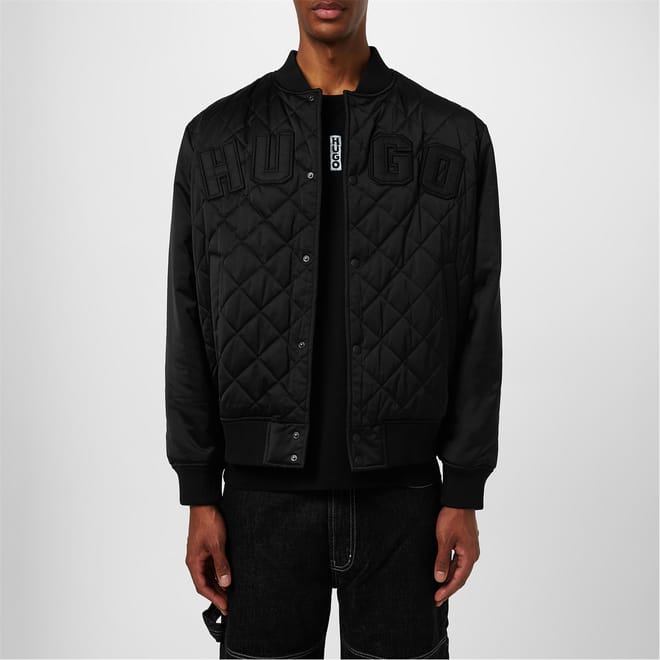 Short Collared Neck Bomber Jacket