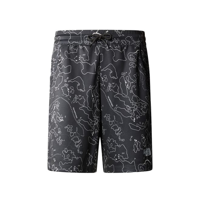 Never Stop Asphalt Grey Athletic Shorts