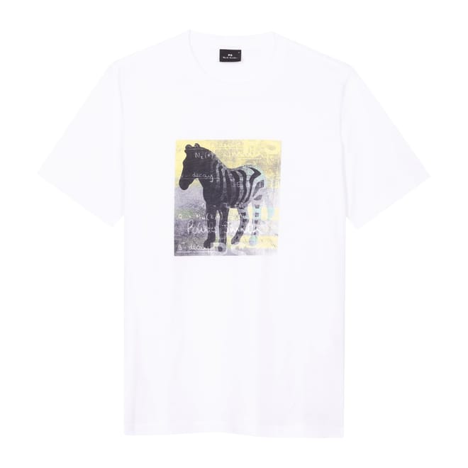 Square Zebra Regular Fit T-Shirt