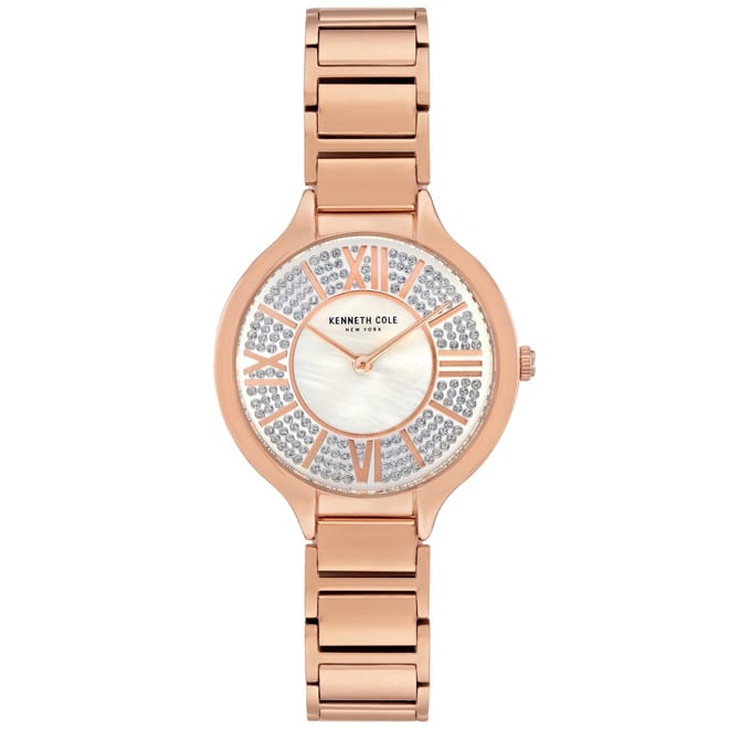Steel Two Tone Strap Analogue Watch