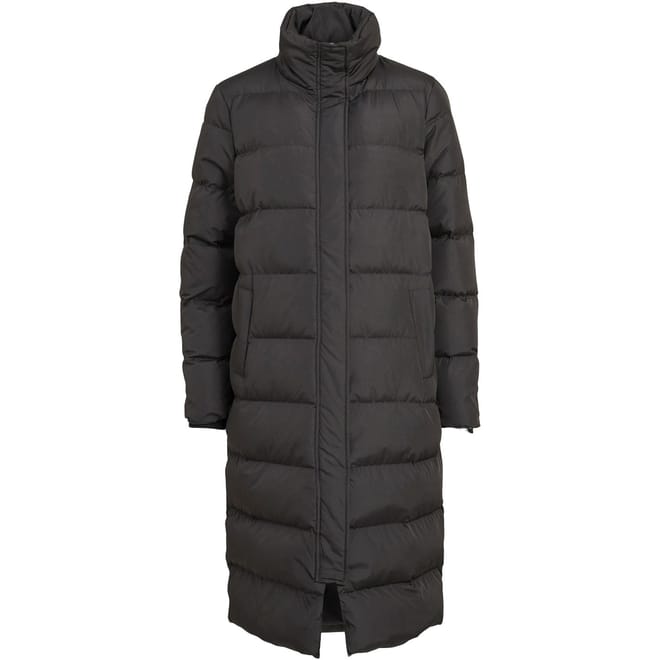 Long Turtleneck Relaxed Fit Coat