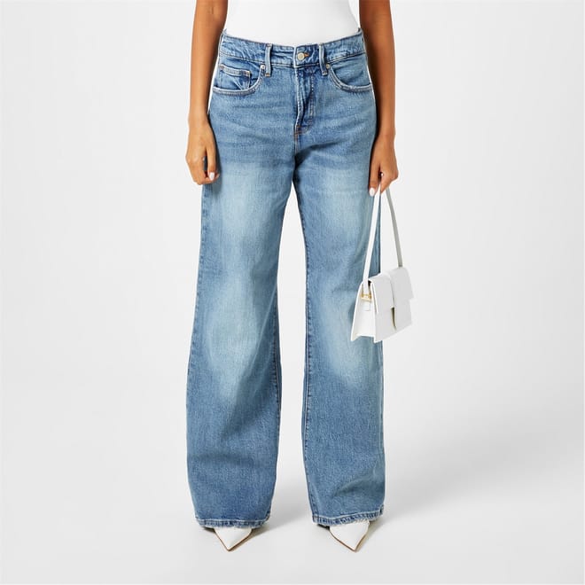 Wide Leg Relaxed Fit Jeans