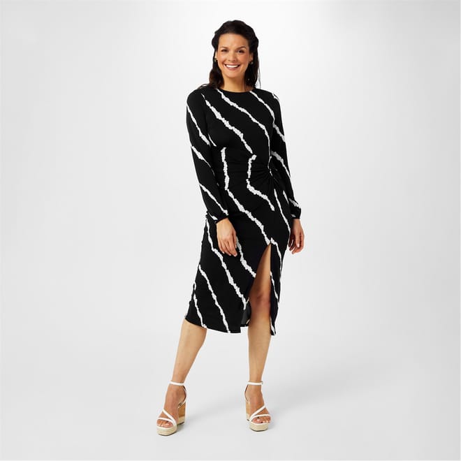 Tie Dye Twist Dress