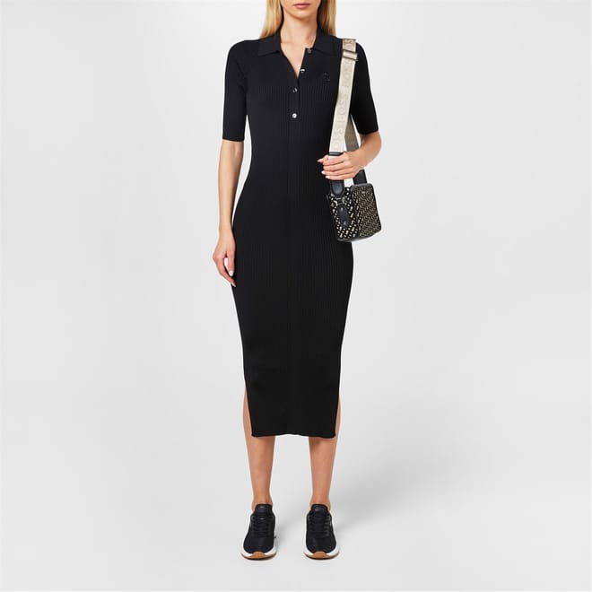 Button Placket Dress